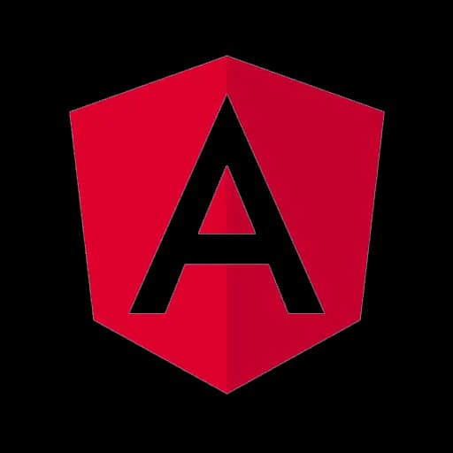 Logo Angular – framework do tworzenia aplikacji webowych w TypeScript